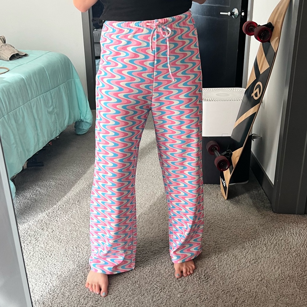 Frankies Bikinis Wide Leg Sister Swirl Pant